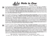 Malco “Hole in One” Hole Saw Mode d'emploi