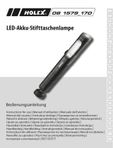 Holex LED rechargeable battery torch Mode d'emploi