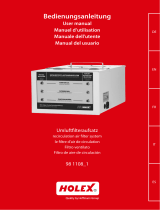 Holex recirculation air filter system Mode d'emploi