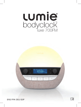 Lumie Bodyclock Luxe 700FM Le manuel du propriétaire