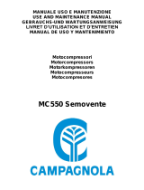 CAMPAGNOLA MC 550 Le manuel du propriétaire
