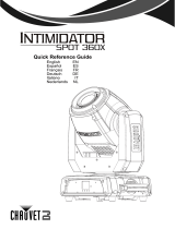 CHAUVET DJ Intimidator Spot 360X Guide de référence
