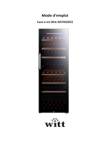 Witt WCF601852 Vinskab Le manuel du propriétaire