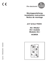 IFM AC005A Guide d'installation