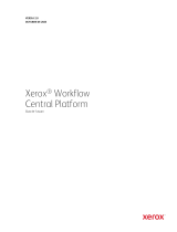Xerox Workflow Central Mode d'emploi