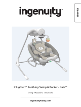 ingenuity Ingenuity InLighten Soothing Swing & Rocker - Nate Le manuel du propriétaire