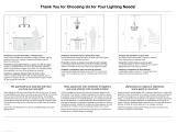 Golden Lighting 7011-BA3 BLK-CLR Guide d'installation