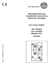 IFM AC2501 Guide d'installation