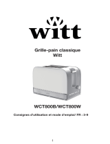 Witt Classic toaster (white) Le manuel du propriétaire