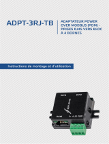 Sentera Controls ADPT-3RJ-TB Mounting Instruction