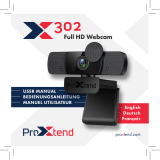 proxtend X302 FULL HD WEBKAMERA Manuel utilisateur