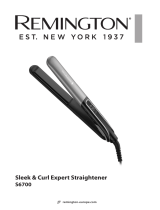 Remington Sleek Curl Expert Straightener S6700 Manuel utilisateur