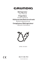 Grundig GTMU10130N KJØLESKAP Le manuel du propriétaire