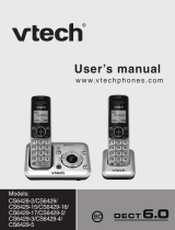 VTech CS6429 Manuel utilisateur