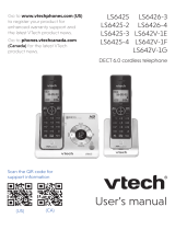 VTech LS6426-3 Manuel utilisateur