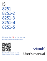 VTech IS8251-4 Manuel utilisateur