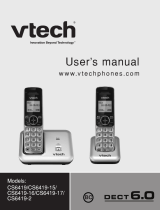VTech CS6419-16 Manuel utilisateur