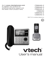 VTech CS6649 Manuel utilisateur