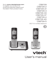 VTech CS6729-4 Manuel utilisateur