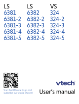 VTech LS6381-2 Manuel utilisateur