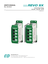 CD Automation Revo SX Solid-State Relay Manuel utilisateur