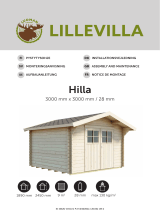 Luoman Lillevilla Hilla – 9m² / 28mm Assembly Manual