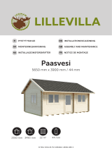 Luoman Lillevilla Paasvesi – 22 m² / 44 mm Assembly Manual