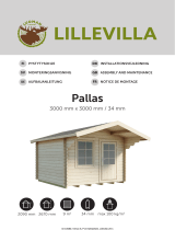 Luoman Lillevilla Pallas – 9 m² / 34 mm Assembly Manual