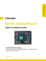 Cincoze MXM-A1000 Quick Installation Guide