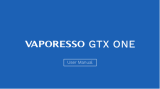 Vaporesso GTX TANK 18 Manuel utilisateur