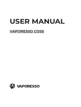 Vaporesso COSS Manuel utilisateur