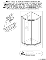 Kinedo Kineprime Glass Guide d'installation