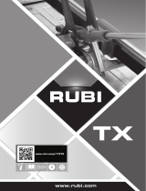 Rubi TX-1200-N Inch. tile cutter Le manuel du propriétaire