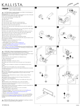 Kallista P21933-00-CP Guide d'installation
