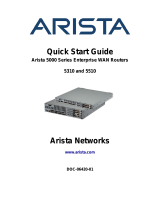ARISTA AWE-5510-2F-FLX Mode d'emploi
