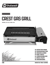 Outwell Crest Gas Grill Mode d'emploi