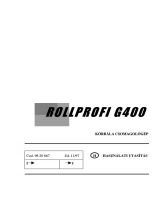 Pottinger ROLLPROFI G 400 S Mode d'emploi