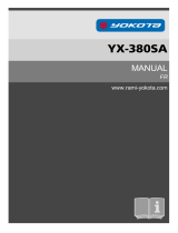 Yokota YX-280SE Le manuel du propriétaire