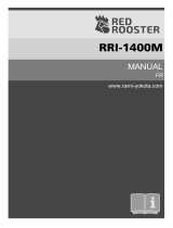 RED ROOSTER RRI-1400M Le manuel du propriétaire