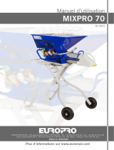 Euromair continu MIXPRO 70 sur châssis réglable Le manuel du propriétaire