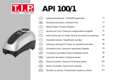 T.I.P. API 100/1 Le manuel du propriétaire