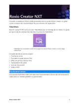 Roxio Creator NXT 8 Manuel utilisateur