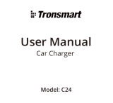 Tronsmart C24 Manuel utilisateur