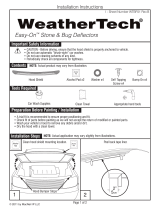 WeatherTech 50169 Guide d'installation