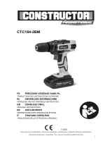 Constructor CTC184-2BM Le manuel du propriétaire
