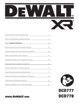 DeWalt DCD777 Manuel utilisateur