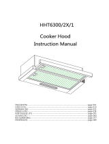 Hoover HHT6300-2X-1 Cooker Hood Manuel utilisateur