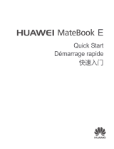 Huawei Matebook E Guide de démarrage rapide