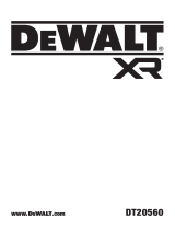 DeWalt DT20560-QZ Manuel utilisateur