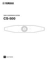 Yamaha CS-500 Mode d'emploi